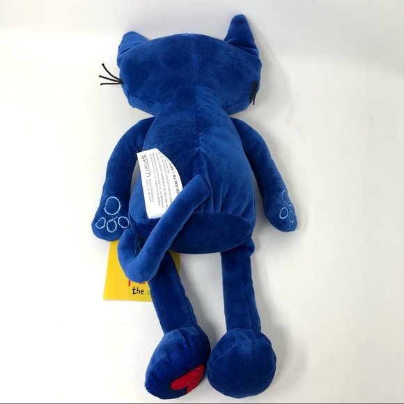 Kohl's Cares "Pete" The Cat Plush Toy Blue Color 12” - Picture 3 of 3